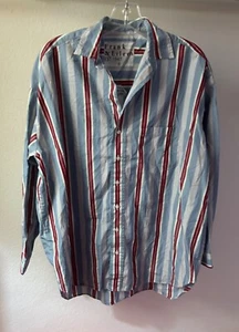 Frank & Eileen Shirley Oversized Hemd mit Knopfleiste Blau SMALL Langarm Oberteil - Bild 1 von 11