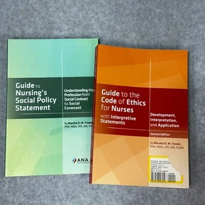 ANA Nursing Ethics & Social Policy Guide Books Nurse Education Set - Imagen 1 de 5