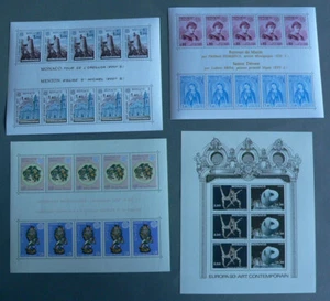 MONACO ab 1975, Blöcke 8+ 10+ 11+ Sonderdruck 93 **, gute Erhaltung #412 - Bild 1 von 5
