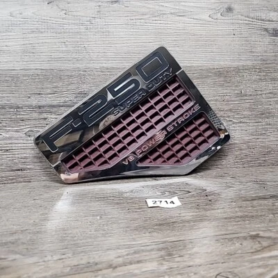 08 09 10 Ford F250 F-250 Super Duty Driver Fender Badge Emblem Power Stroke Left - Image 1 of 4