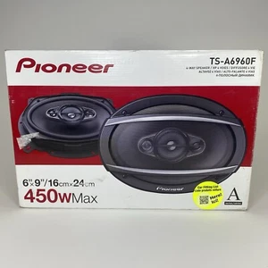 Pioneer TS-A6960F 450 Watt 6"x9" 4-Way Coaxial Speaker System New in Box Pair 2 - Picture 1 of 8