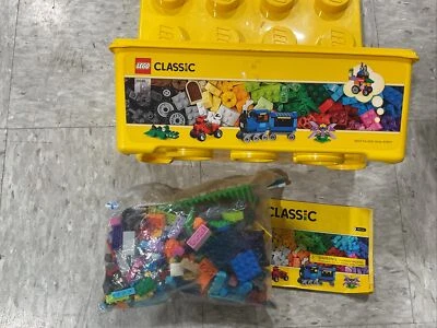 Lego 10696 Classic LEGO Medium Creative Brick Box w/ legos and instructions - Image 1 of 3