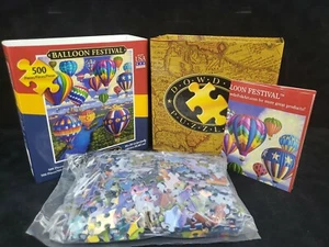 Dowdle 1000 piece jigsaw puzzle "Balloon Festival" complete - Picture 1 of 4