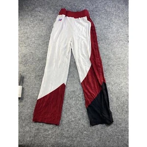 Vintage 90s Russell Pants Extra Large Men Red Black Breakaway Snaps Russell  - Picture 1 of 12