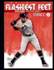 2020 Topps MLB Stickers and Card Backs Aaron Judge/Jack Flaherty New York