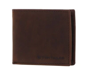 TOM TAILOR Ron Jeans Cartera Monedero Marrón Nuevo - Imagen 1 de 5