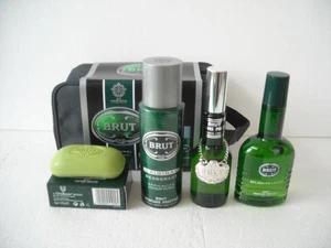 BEAUTY CASE + EDC DOPOBARBA DEODORANTE SAPONE BRUT CLASSIC FABERGE' - Foto 1 di 5