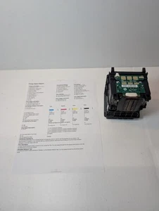 HP OfficeJet Pro 8710 8720 8715 8730 PrintHead J3M72-80004 Tested Works w/ Ink - Photo 1/10