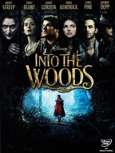 Into the Woods (DVD) Anna Kendrick Daniel Huttlestone James Corden Emily Blunt - Picture 1 of 8