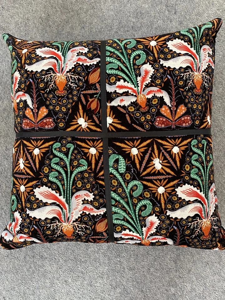 Klaus Haapaniemi & Co. 50cms square Moonflower Velvet Cushion Cover (NEW) - Image 1 of 2