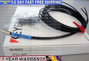 Keyence FU-6F Fiber Optic Sensor FU6F Fiber Amplifier Sensor Cable US Free TAX - Picture 1 of 1