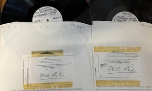 KARAJAN - SCHWARZKOPF - HOTTER /  BRAHMS  ein deutsches requiem  TEST PRESSINGS - Picture 1 of 2