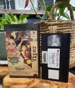 Rare VHS Tape - VIPER, 1988- Fries Home Video CIA/KGB Espionage HTF OOP Thriller - Picture 1 of 7