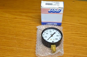 Medidor de presión de dial Ametek- USG 0-300 psi P/N 163283 2 1/2" (5-D) - Imagen 1 de 8