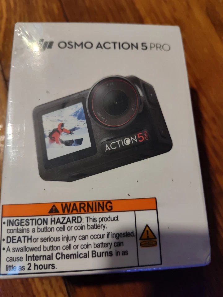 Cámara de acción Dji Osmo Action 5 Pro 4K paquete estándar - negra - NUEVA EN CAJA Foto 1 de 1