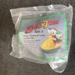 Vintage 1988 McDonald's & Disney's Duck Tales toy Huey, Dewey & Louie in Boat - Picture 1 of 2