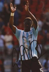 PETERBOROUGH: GABRIEL ZAKUANI SIGNED 6x4 ACTION PHOTO+COA - Picture 1 of 1