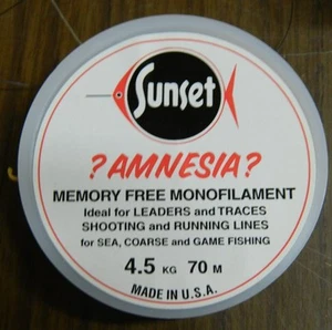 monofilo sunset schok leader  4.5 kg 70 m BC115 - Picture 1 of 1