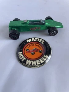 Vintage Hot Wheels Redline Lotus Turbine with Button, 1969 - Picture 1 of 5