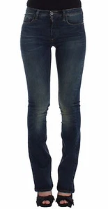 C'N'C Costume National Jeans Blue Straight Leg Denim Pants Stretch W26 RRP $300  - Picture 1 of 11