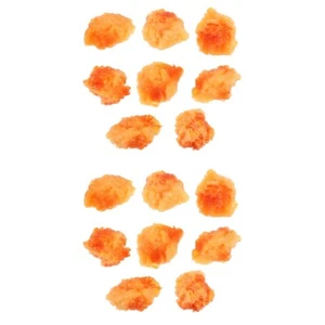 2 Pack Chicken and Rice Flower Model Artificial Fried Food for Display - Zdjęcie 1 z 12