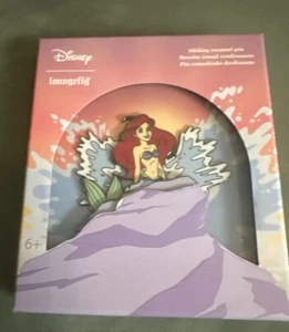 Loungefly Disney Kleine Meerjungfrau Arielle Rock Sliding. Limited Edition Pin. NEU - Bild 1 von 9