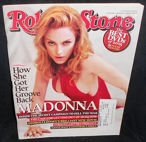 ROLLING STONE - MADONNA - ISSUE 988 - DECEMBER 2005  - Picture 1 of 1