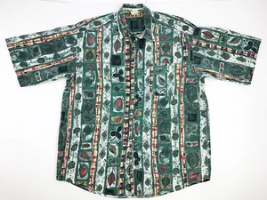 Camisa De Colección Shelter Island Outfitters Años 90 Manga Corta Bolsillo Para Hombre TALLA XL A611 - Imagen 1 de 4