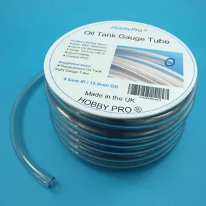 Oil Tank Sight Gauge Tube PVC 9.5mm ID 15.5mm OD 3/8 Inch 1M 1.25M 1.5M 1.75M - Picture 1 of 6