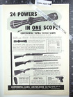 1953 Breda Continental Centaure Crown 62 Shotgun Galesi Pistol Advertisement Ad