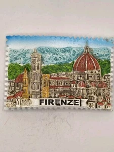 Magnet Resin Kühlschrank Souvenir Fridge Magnet Florenz Toskana, - Picture 1 of 1