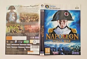 Sega PC DVD "Napoleon Total War " 2 Disc With Booklet. 2009 Import - Picture 1 of 5