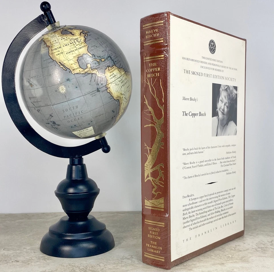 The Copper Beech by Maeve Binchy, Signed First Edition Franklin Library SEALED Foto 1 de 1