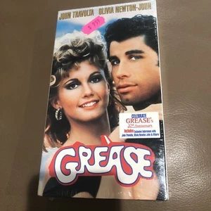 Grease 20th Anniversary 1998 Factory Sealed VHS W/ Paramount White/clear Seal - Picture 1 of 5