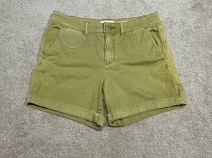 Chino By Anthropologie Size 25 Relaxed Cuffed Shorts - Picture 1 of 7
