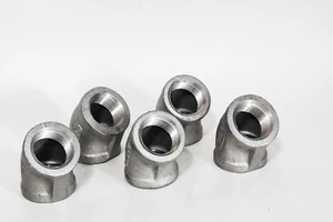 (5) Threaded 45 Degree Elbow 316 Stainless 1" - Picture 1 of 2