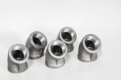  (5)  Threaded 45 Degree Elbow   316 Stainless  1"  - Image 1 of 2