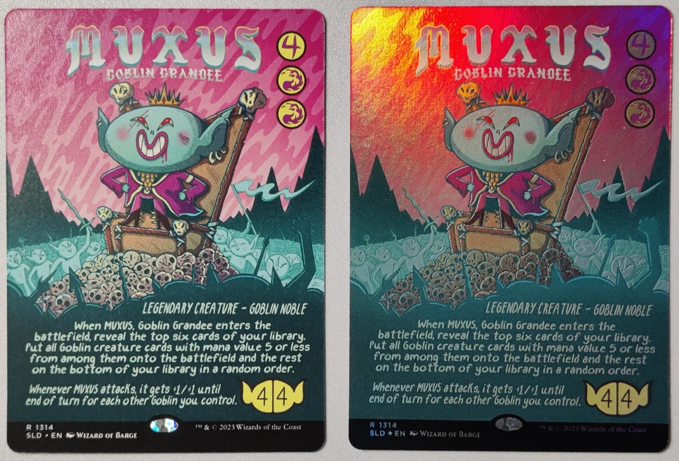 MTG Secret Lair Muxus, Goblin Grandee #1314 SLD Goblin & Squabb [UPick Foil/Reg] - Image 1 of 1