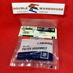 Nuevo de lote antiguo fabricante de equipos originales GM AC Delco 8644494 conjunto de filtro - Imagen 1 de 2