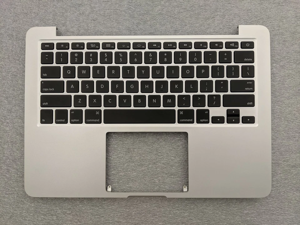 NEW Silver Palmrest Upper Case  Keyboard - MacBook Pro A1502 13.3" 2015 - Image 1 of 4