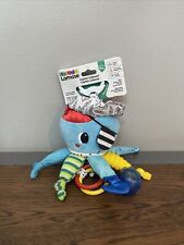 Lamaze Captain Calamari Clip on Pram and Pushchair Baby Sensory Soft Toy  