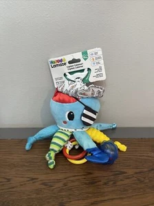 Lamaze Captain Calamari Clip on Kinderwagen und Kinderwagen Baby sensorisches Stofftier   - Bild 1 von 8