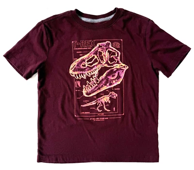 Old Navy Size S (6-7) T-Rex Short Sleeve Tee - Image 1 of 4