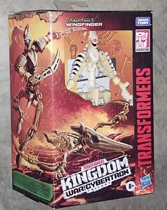 Transformers Kingdom WINGFINGER New Deluxe Siege Wfc War For Cybertron 
