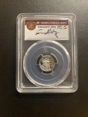 1997-W PCGS PR69 Platium Statue of Liberty  $10 - Image 1 of 2