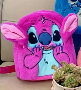 NEU Stitch Disney Rucksack verstellbare Träger Unisex kleine Tasche Handtasche Cartoon - Bild 1 von 4