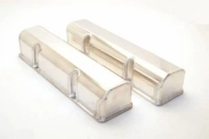 Cantón Chevy Sbc Láser Corte Fabricado En Aluminio Válvula Fundas Pequeño Bloque - Picture 1 of 3