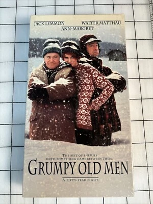 GRUMPY OLD MEN WARNER HOME VIDEO VHS Tape NEW Sealed - Image 1 of 4