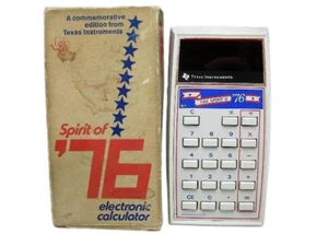 Vintage Elektronischer Taschenrechner 1976 Sonderedition 200th Anniversary gebraucht - Bild 1 von 8