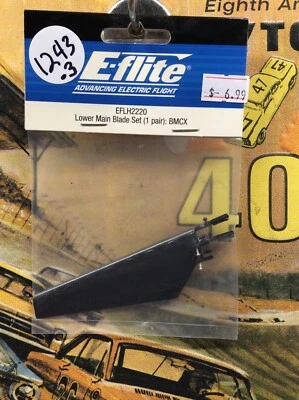 Eflite EFLH2220 Lower Main Blade Set (1 Pair):BMCX NewInPack USA Shipped - Image 1 of 2